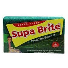 Supa Brite Scouring Pad 4Pk113